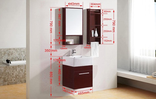 实用靓丽是关键 推荐3款家居浴室柜