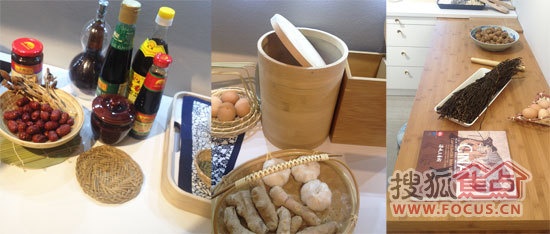 威乃达中国厨房上随处可见竹制品和中国元素