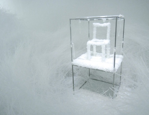 结晶椅子 冰爽透心凉