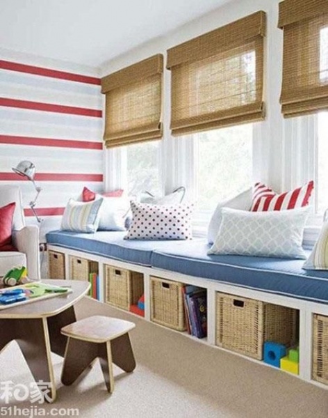 2014儿童房飘窗设计大全 装出自在活泼的小天地