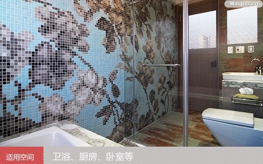 卫浴空间瓷砖应用