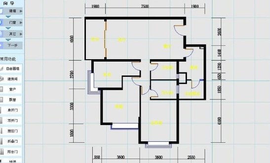 簡易快速建立戶型草圖