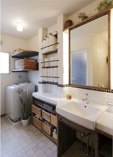 回归自然生活 经典原木色日式卫浴间设计
