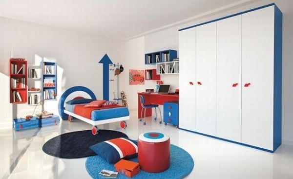 充满幻想的世界 10款清新蓝色男孩房设计
