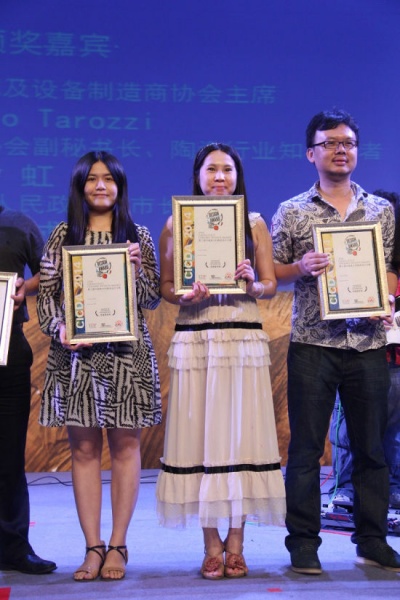 新明珠获中国意大利陶瓷设计大赛先进技术奖