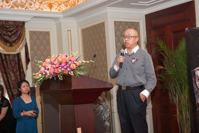 最后，由东易日盛家居装饰集团股份有限公司董事长陈辉先生发表演讲《设计公司的管理
