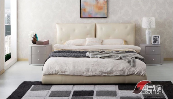 对比导购：2款简约平台床 现代简约双人卧室标配