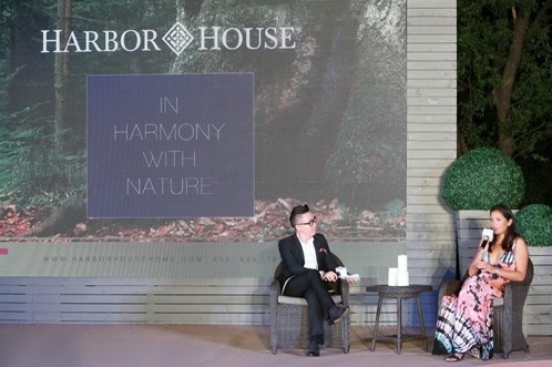 Harbor House Life主角之一Kimi Werner，与现场嘉宾分享精彩生活