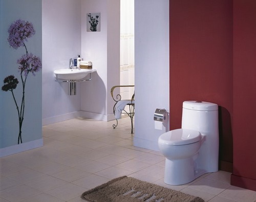简洁的卫浴设计图 8平米的小空间
