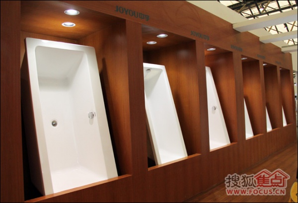 2014上海国际厨卫展 中宇卫浴展馆可定制浴缸展区