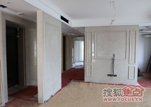 玉兰公寓美式风情187平米四居室装修设计