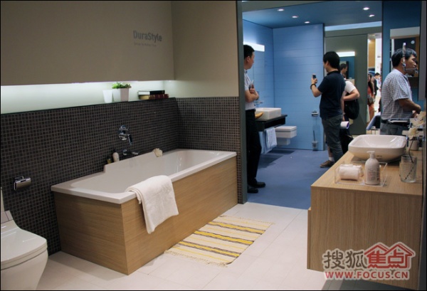 2014上海国际厨卫展Duravit展馆Durastyle浴室系列