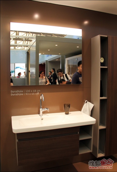 2014上海国际厨卫展Duravit展馆Durastyle浴室柜