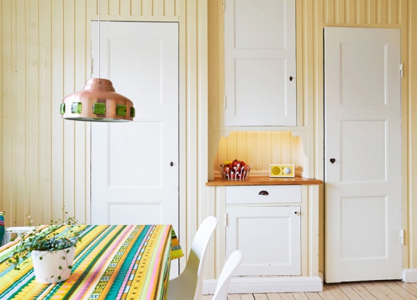 76平方米彩色北欧风格两居室公寓 自然感十足