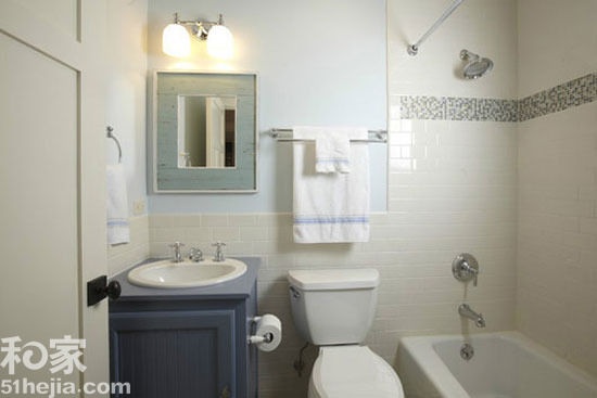 夏季卫浴间装修 四款瓷砖搭配清新浴室