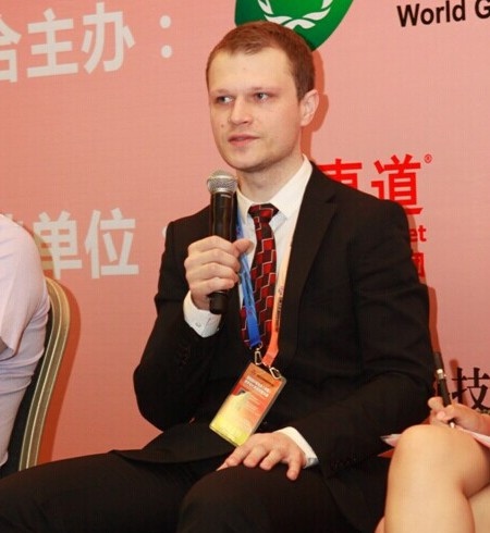 立陶宛设计师协会代表Aivaras Zilvinskas