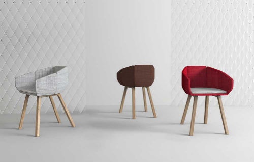 RONG椅-花瓣椅 XIAOMAN 商业空间椅子设计