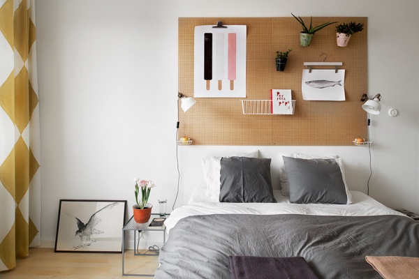 56平方米现代简约风一居室 用小单品营造温馨