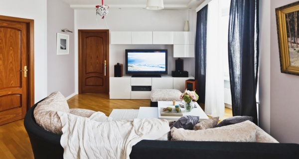 60平米开放式一居室公寓 超级实惠省钱的装修