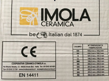 意大利IMOLA陶瓷包装采用意大利原装