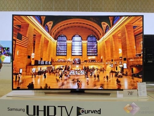 三星全球首款曲面UHD TV U9800正式亮相 