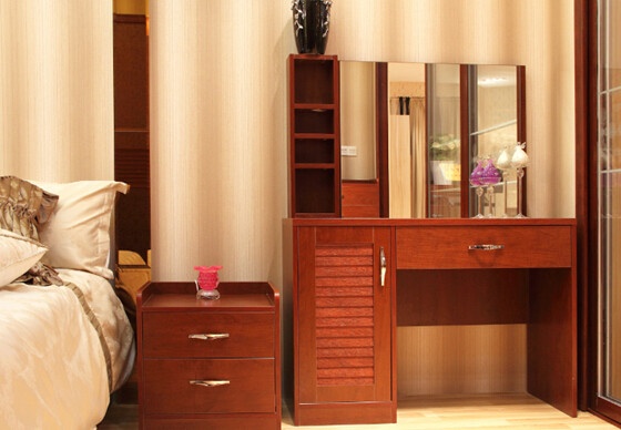 史丹利家居板式现代家具系列之床头柜、梳妆台