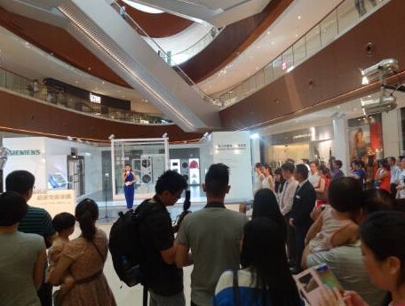  西门子家电“唤醒灵感”之旅广州站活动，现场得到空间关注。