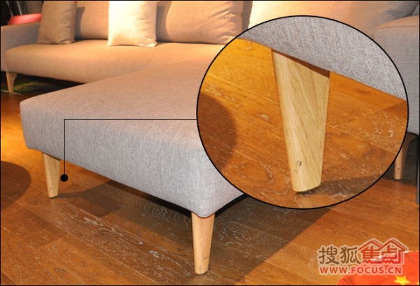 依诺维绅系列艾顿转角沙发细节设计