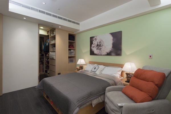 隐形床+隐形门 台北建筑师80平超实用公寓