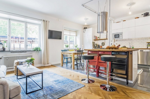 50平单身开放式公寓 让单身生活空间更自在