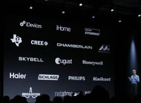 苹果在WWDC上展示出的合作伙伴，海尔在列