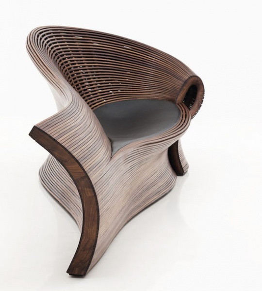 Bae Se Hwa创意木质家具设计 线条的另外一种美