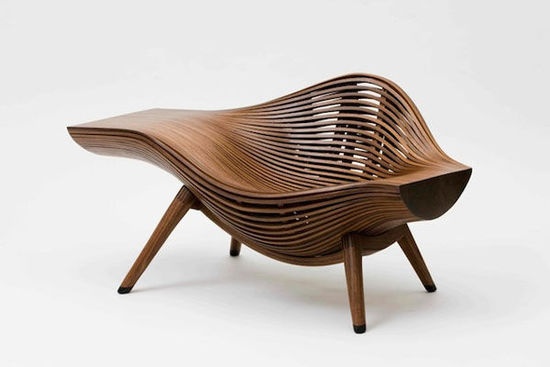 Bae Se Hwa创意木质家具设计 线条的另外一种美