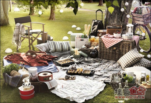 以“夏日聚会”(Picnic)为主题的宜家新品