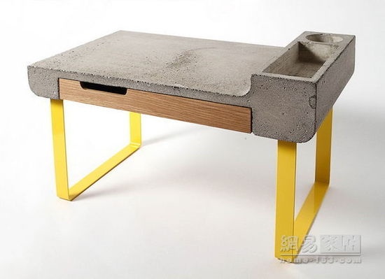 超神奇的纤维水泥桌子 还是多功能的！
