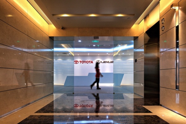 丰田汽车中国总部新办公室设计 现代生态绿色