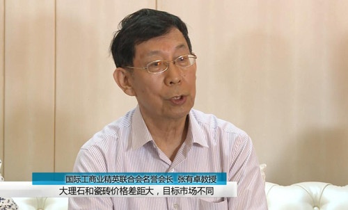 国际工商业精英联合会名誉会长 张有卓教授