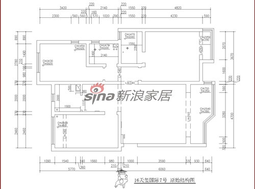 原结构平面