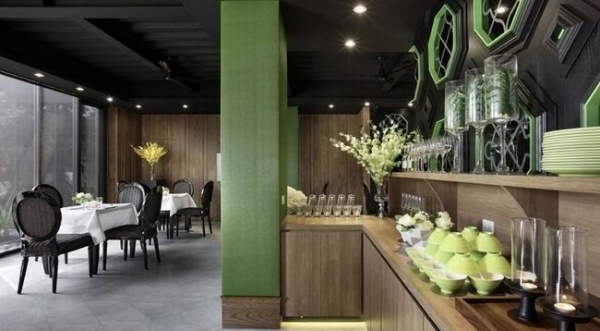 杨焕生建筑室内设计 台湾Green style餐厅