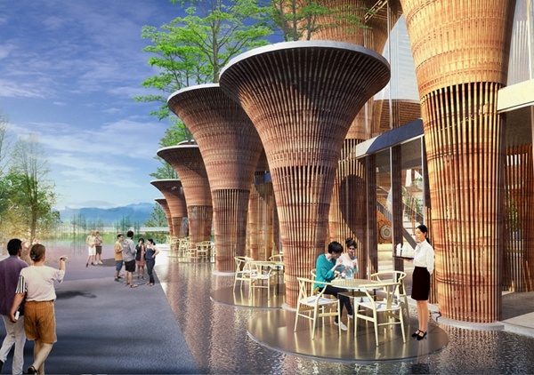 Vo Trong Nghia Architects设计 2015米兰世博会越南馆