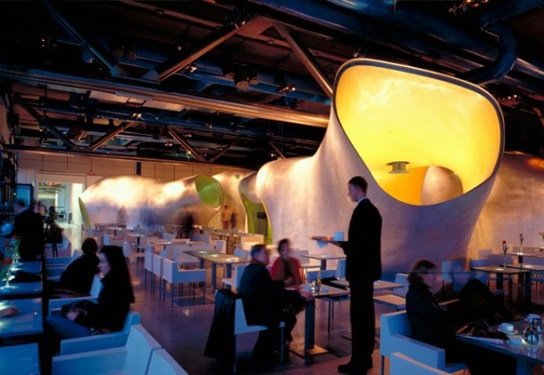 法国建筑事务所Jakob & Macfarlane设计Georges餐厅