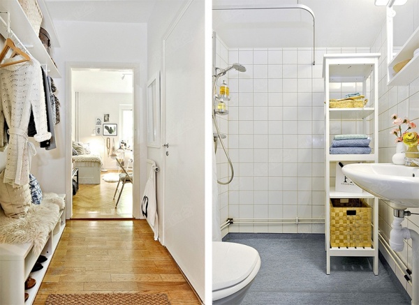 瑞士20平米单身公寓：挑战小空间实用极致