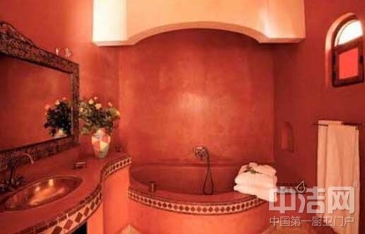 另类卫浴设计 用色彩讲诉法国浪漫