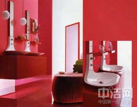 另类卫浴设计 用色彩讲诉法国浪漫