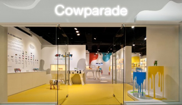 立品设计：COWPARADE旗舰店 艺术与牛天马行空