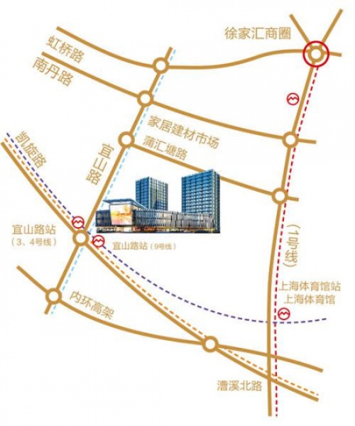 上海喜盈门国际建材商城!