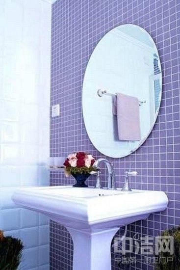 地中海浴室风格 绝美瓷砖搭配法