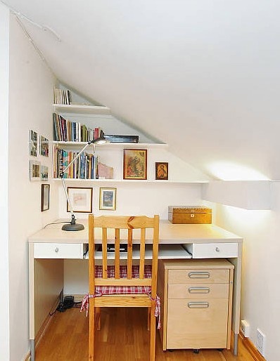 巧妙利用小角落 打造创意书房小空间