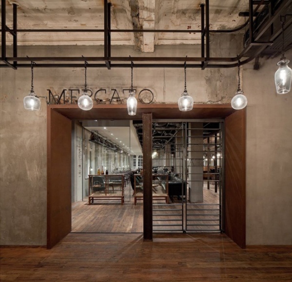 上海外滩Mercato LOFT风格主题餐厅