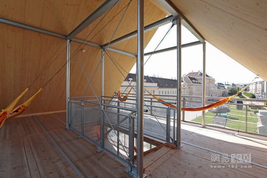 heri&salli建筑事务所在维也纳新建“吊床之家”